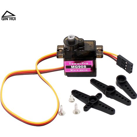 Servomoteurs SG90 et MG90S 9G, servomoteurs 450 pour hélicoptères/voitures, servomoteurs à 180 degrés et à 360 degrés.