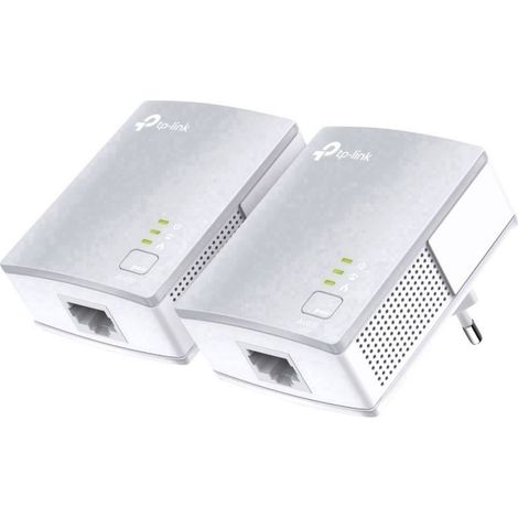 Adaptador PLC TP-Link TL-PA411KIT 600 Mbps LAN Blanco 6935364085261 S0202036 TP-Link
