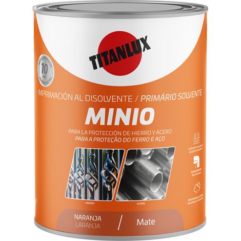 MINIO TITANLUX NARANJ S/P375ML - XYLAZEL-AKZO