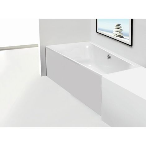 Hoesch 49015.550 Accessoire habillage en verre blanc niche