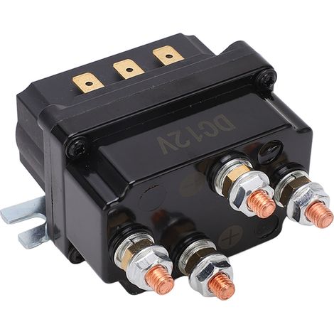 250A wasserdichtes 12V-Seilwindenrelais aus ABS-Messing für Geländefahrzeuge, integrierter Schütz (1/5)