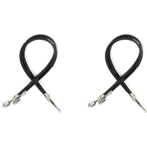 Quatre câbles de frein (103528701 103528702) pour voiturettes de golf Club Car Precedent 2008-2024.