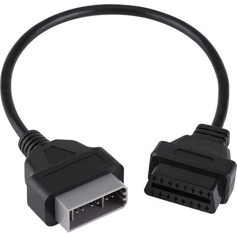 GARRYFIZH Câble adaptateur OBD2 14 broches vers 16 broches pour diagnostic Nissan (1/3)