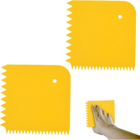 Deux grattoirs professionnels à motifs en céramique pour la peinture et la décoration murales à faire soi-même  grattoirs pour la peinture murale à motifs en céramique. (1/5)