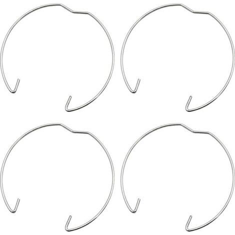 Lot de 36 anneaux à ressort 50mm – Fixation pour spots GU10 MR16 – Fer léger et résistant à la corrosion – Installation facile (1/5)