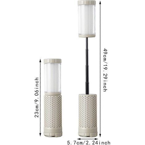 HONORNIC - Lanterne de camping LED, lampe d'ambiance pour les voyages, les pique-niques et la randonnée (1/4)