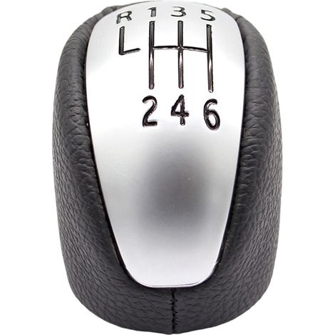 Pommeau Levier De Vitesse - 6 Vitesses Manuelle - Pour Renault Laguna Mk3 2007 À 2014 - 1 Pièce (1/5)
