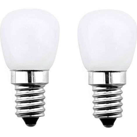 2 Lampadine Led 2 Watt Luce Calda Lampadina Per Frigorifero Cappa Lampadario (1/4)