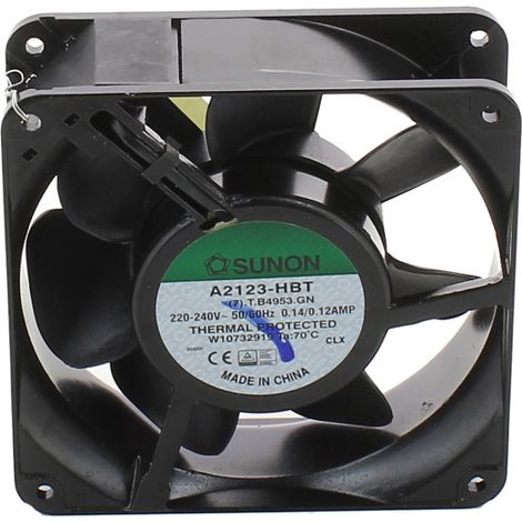 Ventilateur 481010732919 pour Sèche linge BAUKNECHT, INDESIT, KITCHENAID, LADEN, WHIRLPOOL
