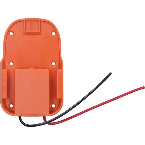 Adaptateur de Batterie, Adaptateur de Station d'alimentation, Petit matériau ABS Portable et Robuste pour connecteurs d'alimentation 18V AEG 18V (1/5)