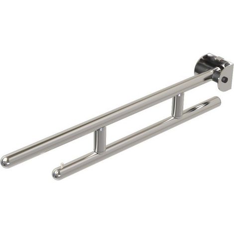 Barra maniglione ribaltabile cm 61.5 inox cromo (1/3)