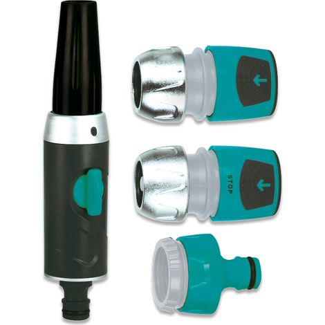 Bricoferr Kit d’accessoires d’arrosage en métal
