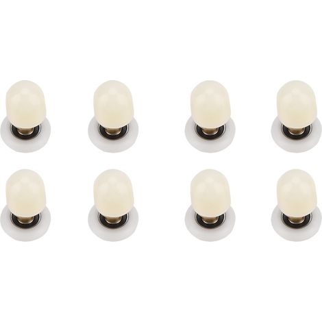 ABS-Messingteile für Schiebetürrollen, Laufschienen, Umlenkrollen und Badezimmertürbeschläge aus Glas (25 mm) (1/5)