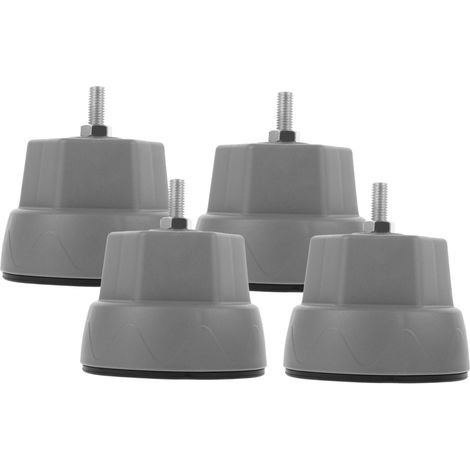 4pièces Patins Antidérapants Pour Machine à Laver Et Sèche-linge Stabilisateur De Du Bruit Support Et Élégant Accessoire De Linge Forme Éléphant (1/5)