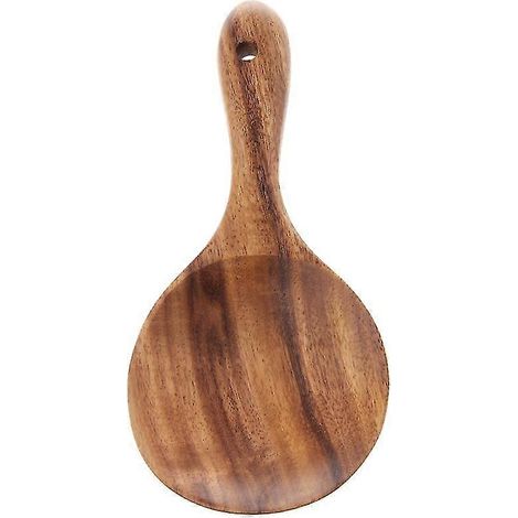 Cuillère à riz en bois à long manche, ustensiles de cuisine (1/5)