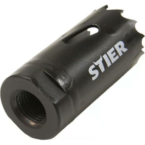 STIER Scie-cloche bimetal HSS-Co8 22 mm × 38 mm (1/3)