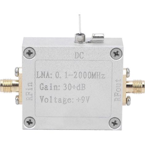 Rauscharmer Breitband-HF-Verstärker, Hochleistungs-Hochfrequenzmodul, elektronisches Bauteil für Empfang und Übertragung (1/4)