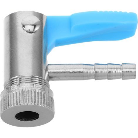 Embout de Gonflage de Pneu en Cuivre 6 MM Raccord Rapide et Clapet Anti-Retour Adaptateur pour Pompe à Pneus Portable Compatible Compresseur d'Air Accessoire Compresseur Air (1/5)