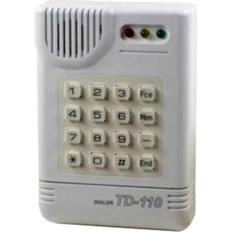 Transmetteur téléphonique - TD110 - Alerte SMS - 4 numéros - Intérieur