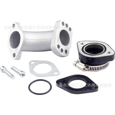 Compatible with VM22/26 PE24 PE28 125-160CC LF YX carburetor throat and intake manifold adapter (1/4)