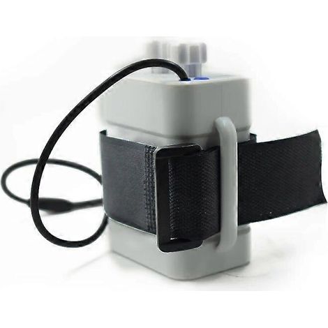 Boîtier pour 6 batteries 18650, chargeur USB 8,4 V CC étanche pour éclairage LED de vélo/VTT (blanc) (1/5)