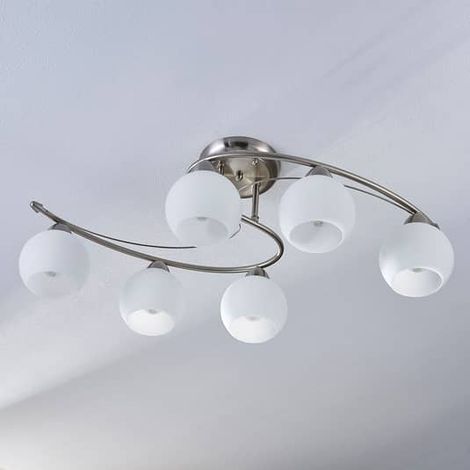 [GEBRAUCHT] Lindby Esszimmer Deckenlampe Deckenlampe Lampe Leuchte Svean Licht E14 6 Flam660 B-Ware