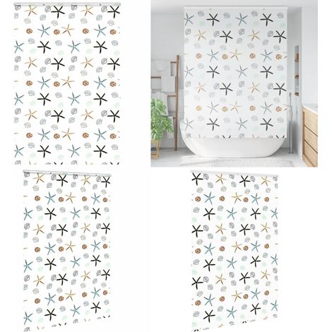 vidaXL Store enrouleur de douche avec cassette largeur du tissu 146 cm (1/5)