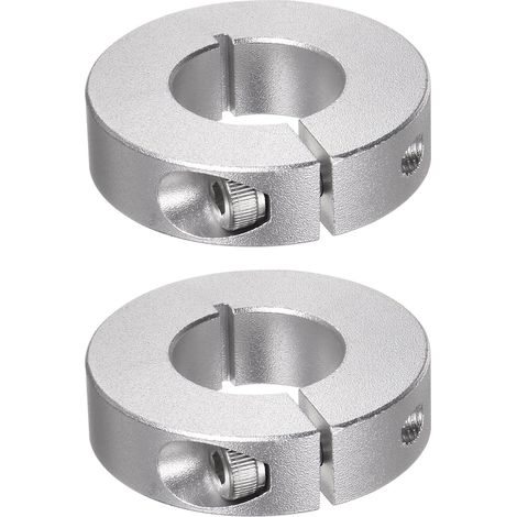 2pcs Bague de Réglage Bague Arrêt d'axe Butée Arbre Collier Diviser 22mm Alésage Aluminium Alliage, 45mm OD, 12mm Largeur pour Roue Brouette Pont Boîte Vitesses Anodisation (1/5)