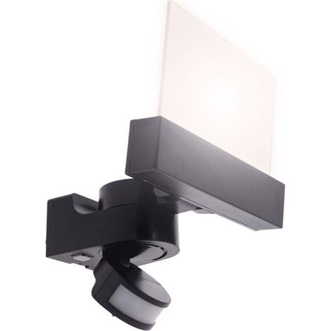 Projecteur mural PMMA 24W, IP44, détecteur de mouvement, 1700 lumens, Blanc froid (1/5)