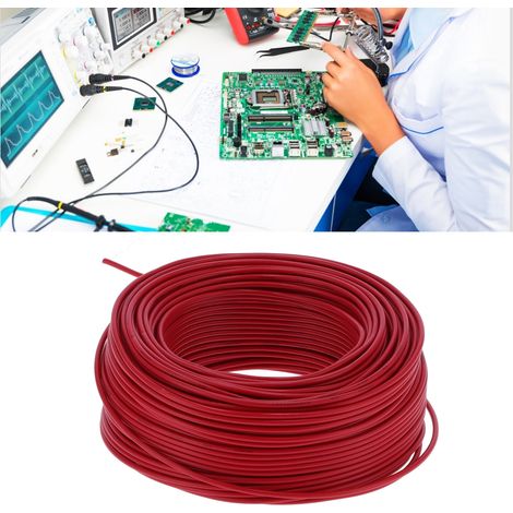 Câble rond BVV-11 de 100 m, 7 conducteurs, en cuivre pur rouge, isolé et gainé PVC, 300 V CA (1/5)