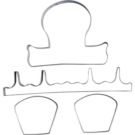 Ausstechformen in Möbelform, zum Ausstechen per Knopfdruck, Backhelfer, Geschenk für Backliebhaber