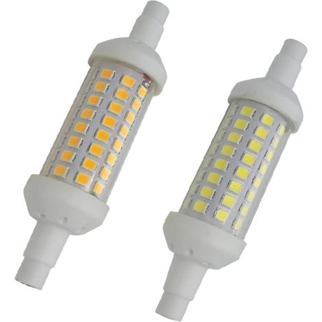 Ampoule LED R7S 5W, blanc froid, 78 mm SMD 2835 [Classe énergétique A] (1/5)