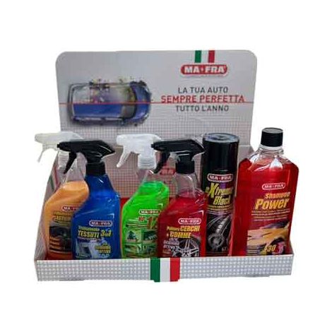 ESPOSITORE DA BANCO COMPLETO MA-FRA 72 pezzi - MA-FRA