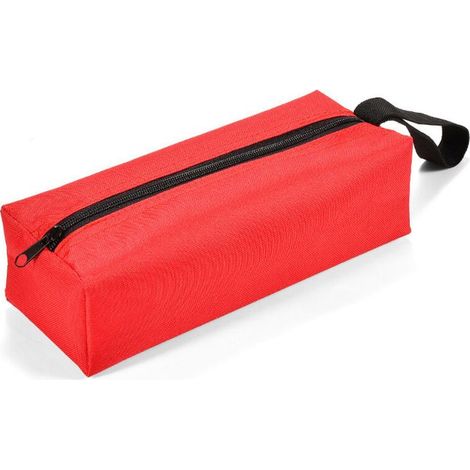 Pack Fermetures éclair Utilitaire impermeabile en Tissu Pochettes/des vis Clous Outils Trousse boulons et écrous Sac Régler,rouge (1/5)