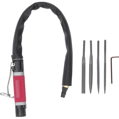 Lime alternative pneumatique, course de 5mm, 4000 tr/min, scie à Air en acier allié pour couper, chanfreiner, ébavurage (1/5)