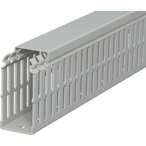 OBO Bettermann Vertr Verdrahtungskanal RAL 7030 LKV N 75037 2 Stk (1/3)