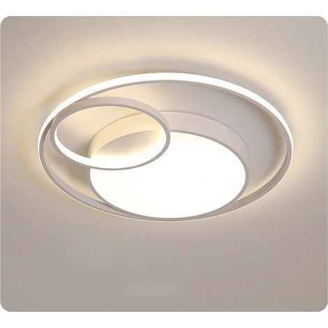 Deckenlampe Rund Acryl LED Deckenleuchte Wohnzimmer Schlafzimmer Beleuchtung 55W