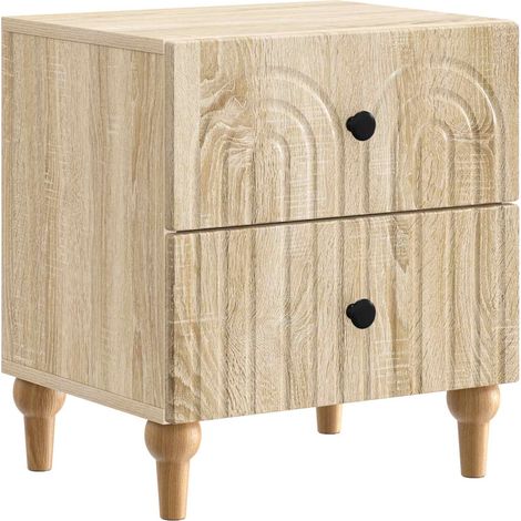 Nachttisch Sonoma-Eiche 43 x 34,5 x 48 cm Holzwerkstoff vidaXL