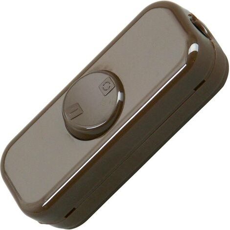 Kopp 193606003 Schnurschalter Braun 1 x Aus/Ein 10 A 1 St. (1/3)