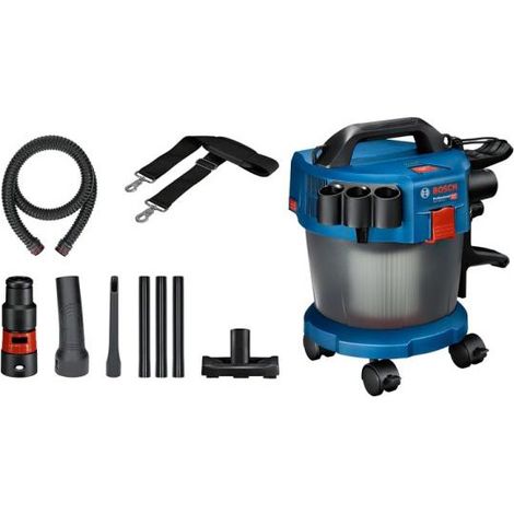 Bosch – Aspirateur à main sans fil 18V – Puissance d'aspiration élevée – Technologie cyclonique – 10 L pour solides et liquides (1/5)