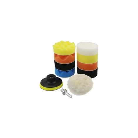 Polissage Voiture Éponge De Polissage Cirage Pour Voiture Ponçage Polissage, Kit De Polissage Auto Tapis De Polissage/Éponge De Polissage Cirage Pour Voiture Ponçage Polissage (3 Pouces) (1/5)