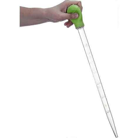 Seringue longue verte de 50 ml pour nourrir les coraux, pipette compte-gouttes pour aquarium, idéale pour nourrir les poissons marins. (1/5)