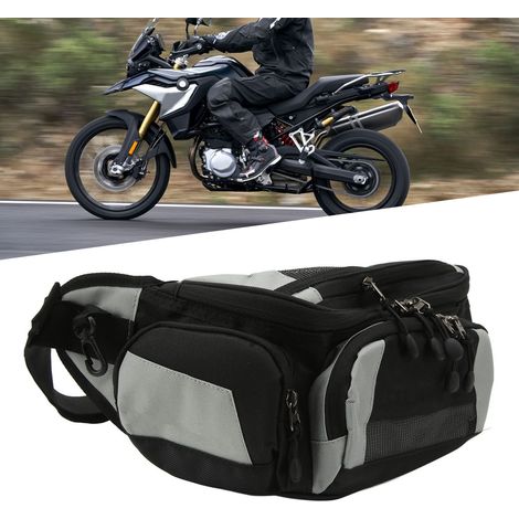 Motorradzubehör, Motorradgürteltasche, Schultertasche für Geländemotorräder, grau (1/5)