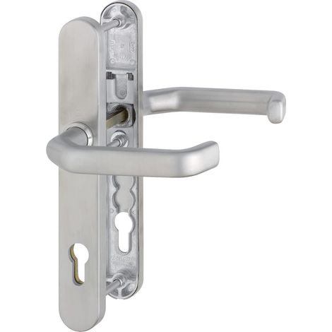 HOPPE® Schutz-Drückergarnitur mit Schmalschild Liverpool E1313G/3358/3357N, Edelstahl, 2903377 (1/2)