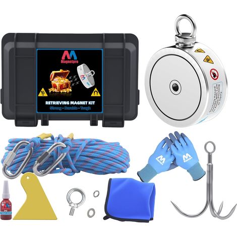 Kit de Pêche Magnétique Double Face Force de 1360KG (1/5)