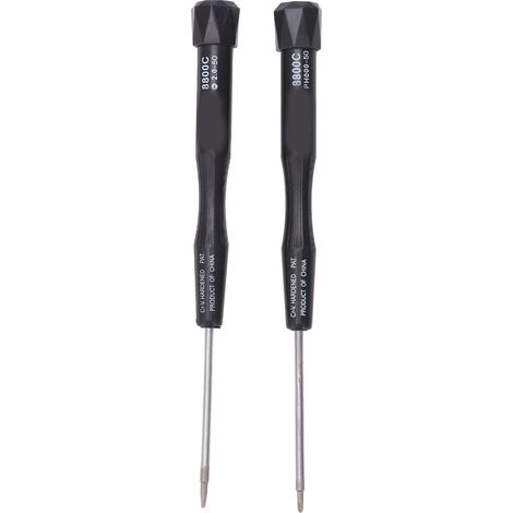 2-teiliges Schraubendreher-Set, professioneller Anti-Rutsch-Griff, magnetischer Schraubendreher-Bit für Wartungsarbeiten 8800C D (1/5)