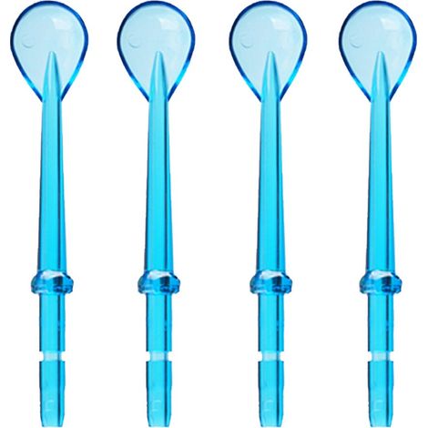 4pcs Oral Hygiène Cleaner Tongue Nettoyage pour waterpik WP-100 WP-450 WP-250 WP-300 WP-660 WP-900 (1/5)