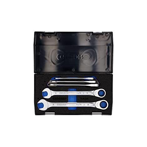 Set chiavi a cricchetto combinate Gedore 7 UR-005 5 pz. SW 8 - 19 mm - 2327651 (1/4)