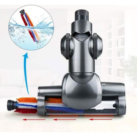 Brosse Électrique - Pour Aspirateur Dyson DC45 DC58 V6 DC61 DC62 - Compatible Têtes Motorisées - 18,8 cm - ABS - Unité (1/5)