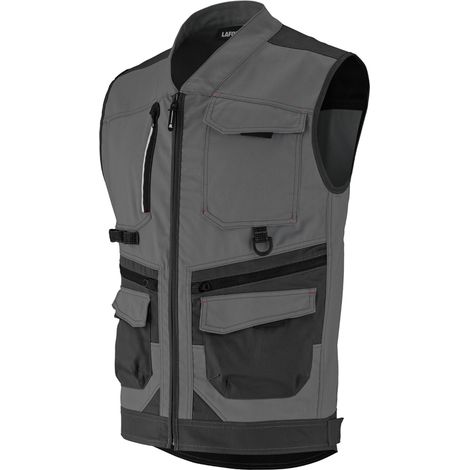 Gilet pour homme TROWEL.L3 charcoal/noir T0-XS - LAFONT - LA-9ATT3-2283-0